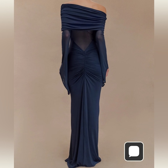 Meshki Navy Dress, medium - Picture 3 of 8